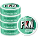FKN Caffeine Gum (Spearmint Surge) 80MG (Sleeve of 20)