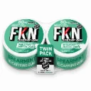 FKN Caffeine Gum (Spearmint Surge) 80MG (Sleeve of 10) (Twin Pack)
