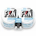 FKN Caffeine Gum (White Freeze) 80MG (Sleeve of 10) (Twin Pack)